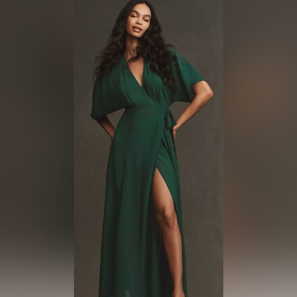 Reformation Winslow Wrap Dress
